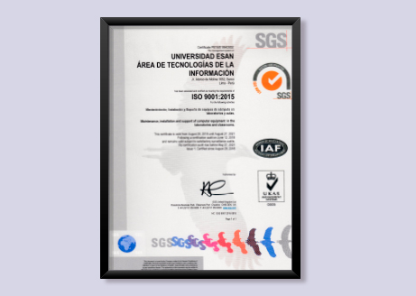 Renovación de la certificación ISO-9001-2015 en Labs